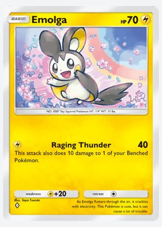 Emolga — catalogusbeeld