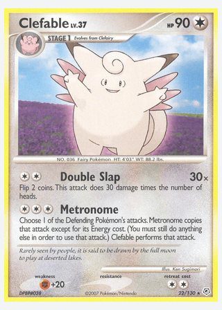 Clefable — catalogusbeeld