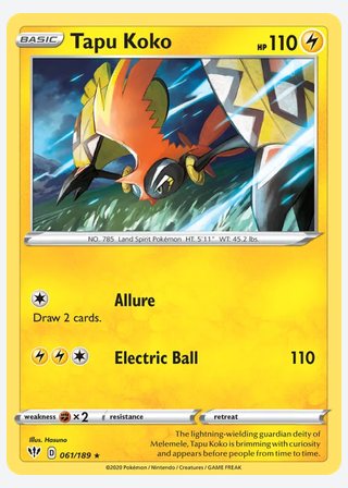 Tapu Koko — catalogusbeeld
