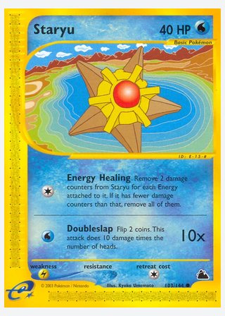 Staryu — catalogusbeeld