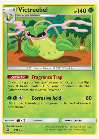 Victreebel — catalogusbeeld