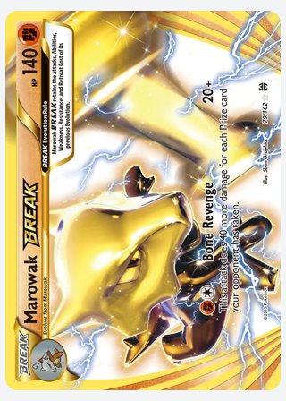 Marowak BREAK — catalogusbeeld
