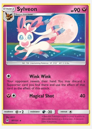 Sylveon — catalogusbeeld