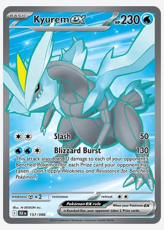 Kyurem ex — catalogusbeeld