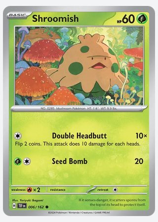 Shroomish — catalogusbeeld