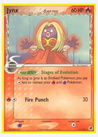 Jynx δ — catalogusbeeld
