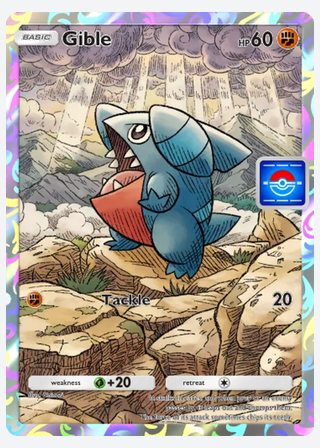 Gible — catalogusbeeld