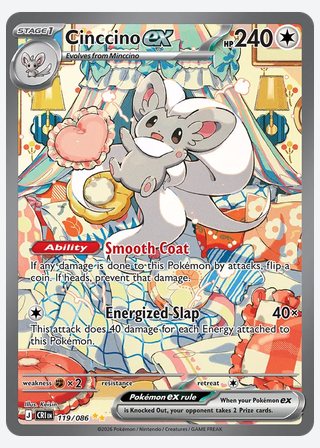 Cinccino ex — catalogusbeeld