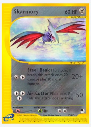Skarmory — catalogusbeeld