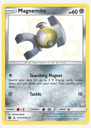 Magnemite — catalogusbeeld