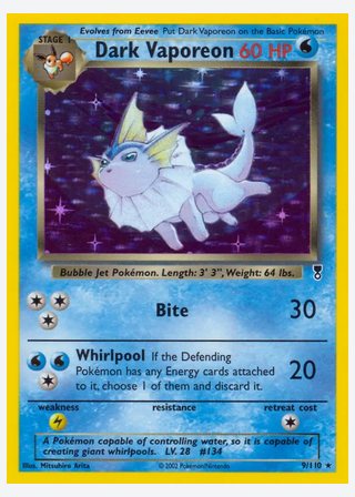 Dark Vaporeon — catalogusbeeld
