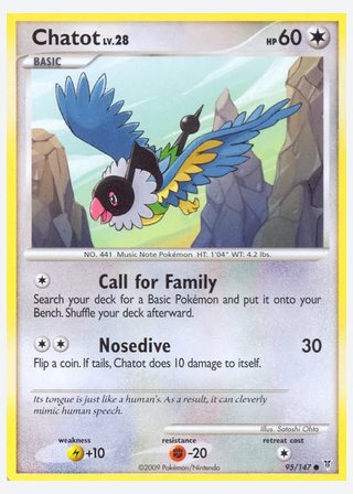 Chatot — catalogusbeeld