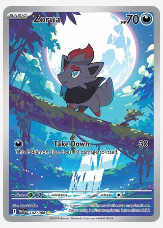 Zorua — catalogusbeeld