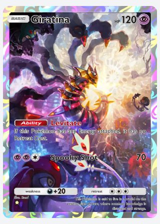 Giratina — catalogusbeeld