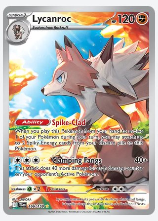 Lycanroc — catalogusbeeld