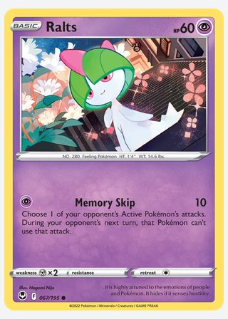 Ralts — catalogusbeeld
