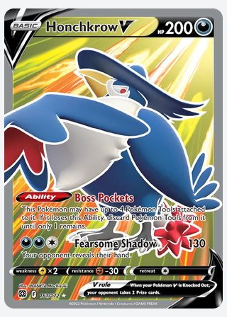Honchkrow V — catalogusbeeld