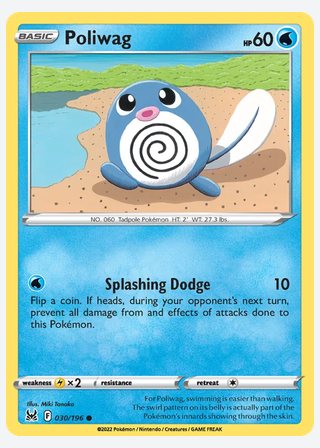 Poliwag — catalogusbeeld