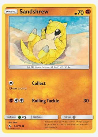 Sandshrew — catalogusbeeld