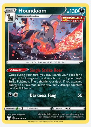Houndoom — catalogusbeeld
