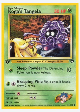 Koga's Tangela — catalogusbeeld