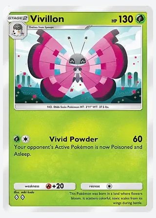 Vivillon — catalogusbeeld