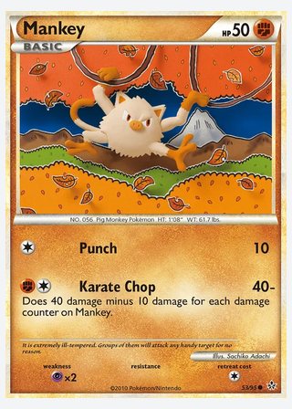 Mankey — catalogusbeeld