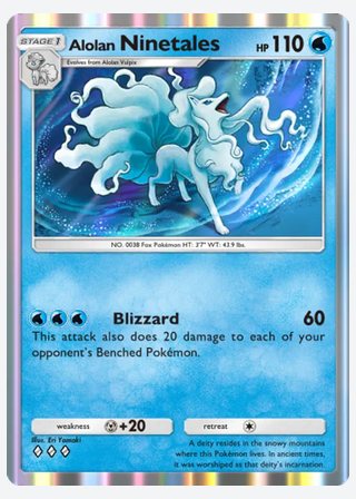 Alolan Ninetales — catalogusbeeld