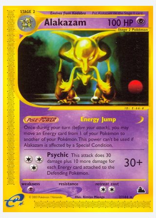 Alakazam — catalogusbeeld