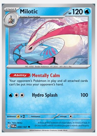 Milotic — catalogusbeeld