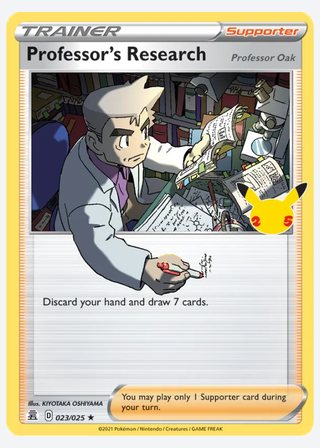 Professor's Research (Professor Oak) — catalogusbeeld