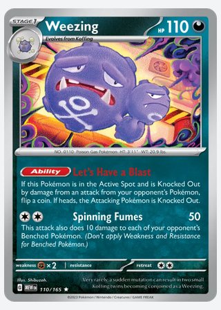 Weezing — catalogusbeeld