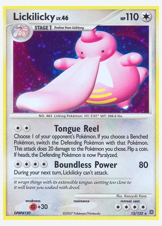 Lickilicky — catalogusbeeld