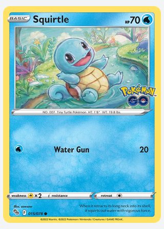 Squirtle — catalogusbeeld