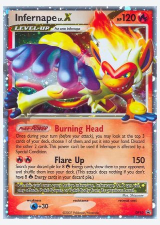 Infernape — catalogusbeeld