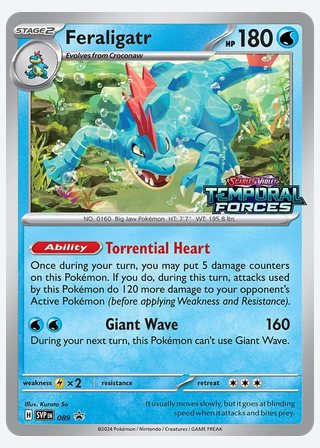 Feraligatr — catalogusbeeld