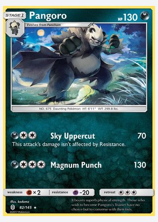Pangoro — catalogusbeeld