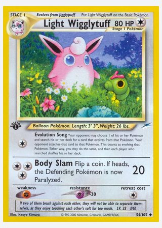 Light Wigglytuff — catalogusbeeld
