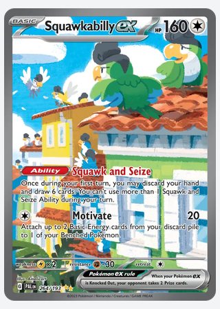 Squawkabilly ex — catalogusbeeld