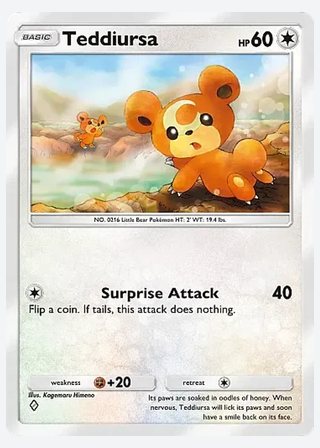 Teddiursa — catalogusbeeld