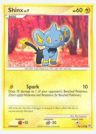 Shinx — catalogusbeeld