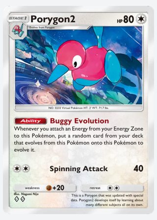 Porygon2 — catalogusbeeld