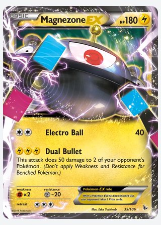 Magnezone EX — catalogusbeeld