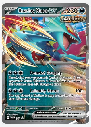 Roaring Moon ex — catalogusbeeld