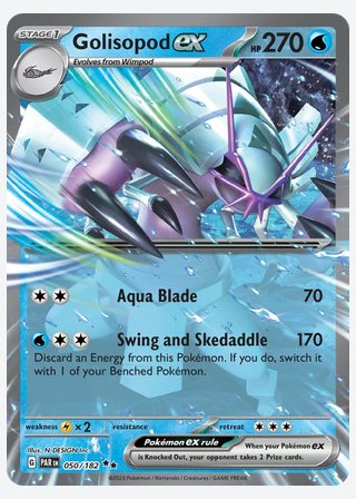 Golisopod ex — catalogusbeeld