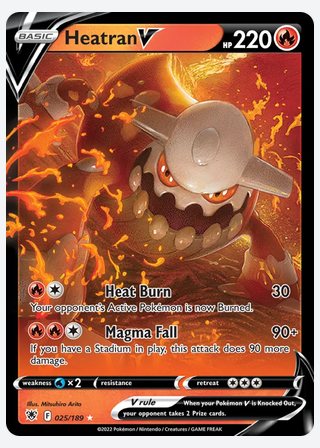 Heatran V — catalogusbeeld