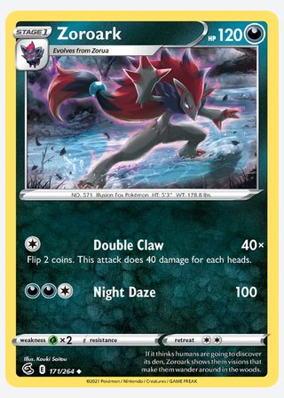 Zoroark — catalogusbeeld