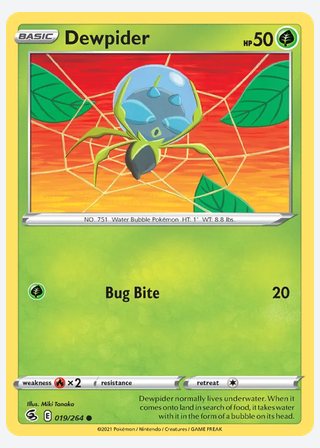 Dewpider — catalogusbeeld