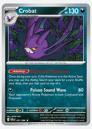 Crobat — catalogusbeeld