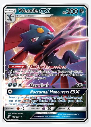Weavile GX — catalogusbeeld